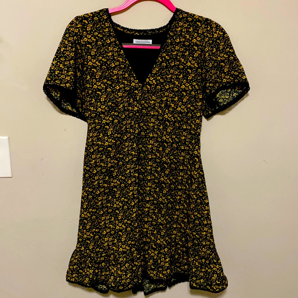 floral, urban outfitters dress